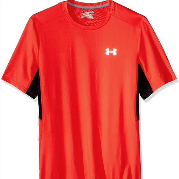 Under Armour Other - Under Armour Orange Coolswitch Running Shirt
